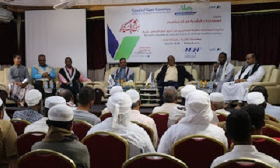 د. عبدالله باجهام يدشن مشروع المساعدات الطارئة للمتضررين من حريق سوق الحنضل بتريم 