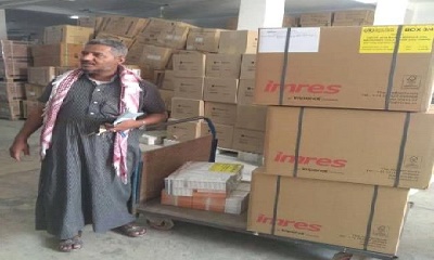 الإمداد الدوائي يرفد عدد من المرافق الصحية في محافظتي حضرموت والمهرة بالأدوية والمستلزمات الطبية