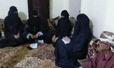 إدارة المرأة بالهيئة التنفيذية المساعدة لشؤون وادي وصحراء حضرموت تعقد اللقاء التشاوري مع رئيسة الدائرة بمديرية رخية