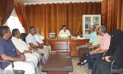 مدير عام مديرية القطن يطلع على خطة فريق "حملة العودة للمدارس"لمكتب التربية والتعليم"