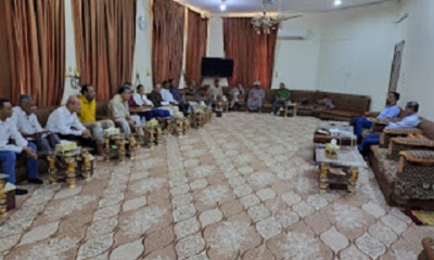 نائب رئيس مجلس القيادة الرئاسي البحسني يرأس اجتماعًا للجنة الفنية لكهرباء ساحل حضرموت