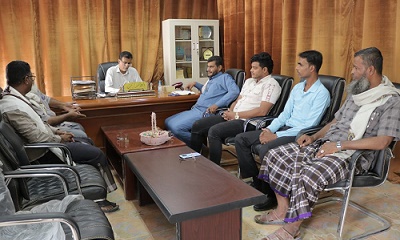 مدير عام مديرية القطن يبحث سبل التعاون مع مؤسسة صح لحقوق الإنسان