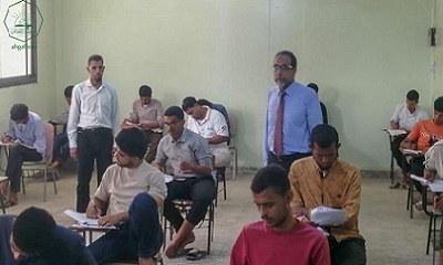 جامعة الاحقاف تدشن الإمتحانات النهائية للفصل الدراسي الثاني العام الجامعي 2021-2022م