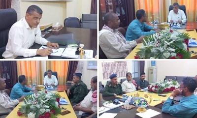 اجتماع للجنة الطوارئ بمديرية غيل باوزير