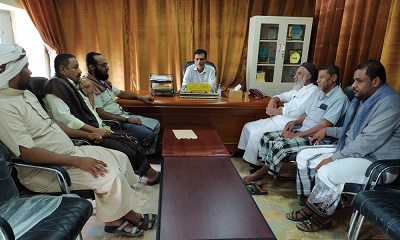 مدير عام القطن يلتقي اللجنة المجتمعية بمنطقة العنين