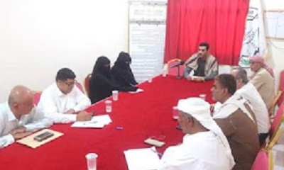القاضي العامري: التأكيد على أهمية تفاعل أعضاء الهيئة العليا في الاشراف ومتابعة أنشطة مكاتب المؤتمر الجامع بالمديريات