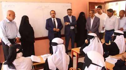 بحضور 383 الف طالب.. محافظ حضرموت يدشن العام الدراسي الجديد على مستوى مدارس حضرموت