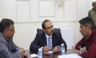 المحافظ بن ماضي يبحث وسائل استقرار الكهرباء ويشدد على التفاعل مع بلاغات المواطنين