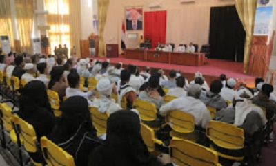 الوكيل الكثيري يترأس اجتماعا موسعا ضم أعضاء مجلسي النواب والشورى والشخصيات الاجتماعية والأكاديمية والناشطين بوادي حضرموت