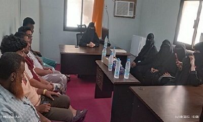قاضي محكمة أحداث حضرموت يهنئ العاملين الناجحين في الثانوية العامة