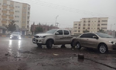 عاصفة استوائية تؤثر على أجزاء من وادي وهضاب حضرموت بالأمطار الغزيرة
