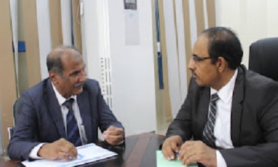 المحافظ بن ماضي يطلع على سير الدراسة بجامعة سيئون ونشاطاتها المختلفة