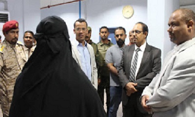 محافظ حضرموت يتفقد مستشفى المكلا للأمومة والطفولة ويدشن إضافات جديدة بالمستشفى