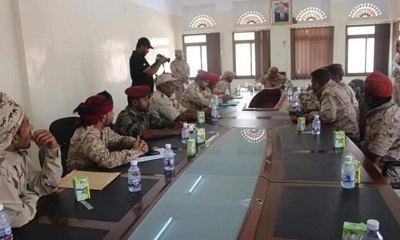 اللواء التميمي يجتمع بالقوى البشرية والإمداد بالألوية والوحدات والشُعب لمناقشة القوى البشرية للمنطقة وإمدادها
