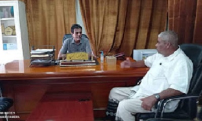 رئيس مكتب مؤتمر حضرموت الجامع بالقطن يناقش مع المدير العام للمديرية التحضير للقاء المكونات السياسية وتشكيل لجنة تنسيق