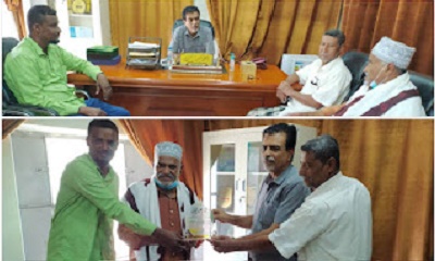 مدير عام مديرية القطن يلتقي مؤسسة ( براقما ) فرع المكلا