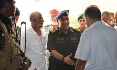 العميد المنهالي ينفّذ نزولا ميدانيا مفاجئا إلى إدارتي البحث الجنائي والأدلة الجنائية بساحل حضرموت