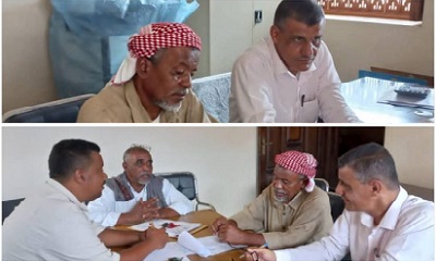 مدير عام غيل باوزير يترأس اجتماعا بمكتب المالية لتعزيز إيرادات المديرية