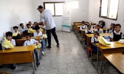 مؤسسة المعرفة للتنمية (4k) تختتم حملتها التوعوية نظافتي من أجل صحتي في عدداً من مدارس المكلا بمحافظة حضرموت