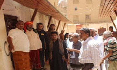 تدشين مشروع إعادة تأهيل سوق مدينة شبام حضرموت