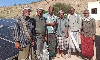 تدشين مشروع مياه أهالي قرنطوع وضواحيها بمديرية رخية بحضرموت  الوادي والصحراء 