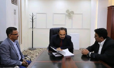 محافظ حضرموت يشيد برسالة الباحث مقرم حول المخدرات وآثارها على السلم المجتمعي