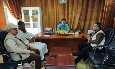 مدير عام مديرية القطن يلتقي وكالة تنمية المنشأة الصغيرة و الاصغر ( smeps)