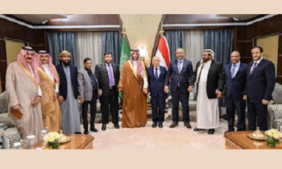 رئيس مجلس القيادة الرئاسي يستقبل صاحب السمو الملكي الامير خالد بن سلمان للبحث في المستجدات اليمنية