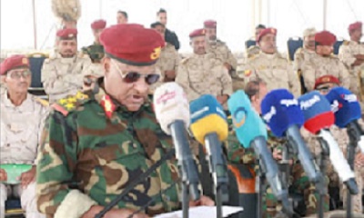 قائد لواء الريان بالمنطقة العسكرية الثانية يهنىء القيادة السياسية والعسكرية بمحافظة حضرموت ومنتسبي اللواء بالذكرى الـ59 لثورة 14 أكتوبر