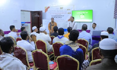 مؤسسة غراس التنموية تشارك في دورة وسائل التواصل الإجتماعي ودورها في منظمات المجتمع المدني بتريم