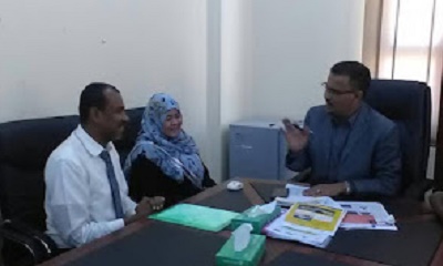 الأمين العام للسلطة المحلية يلتقي الرابطة الحضرمية للسكري بمدينة المكلا
