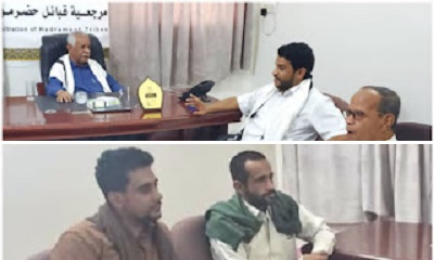 في لقاء مع مرجعية قبائل حضرموت .. مولى الدويلة: صفوف أبناء حضرموت اليوم ملتحمة أكثر من أي وقت سابق