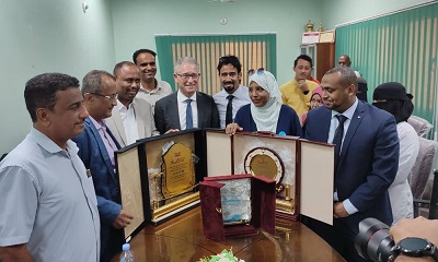 وفد منظمة اليونيسيف يعقد لقاء موسع بمكتب الصحة حضرموت الساحل لمناقشة كيفية دعم الأنشطة الصحية بالمحافظة