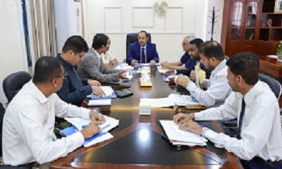 محافظ حضرموت يترأس اجتماعًا لمناقشة ملامح خطة عمل صندوق النظافة والتحسين المستقبلية