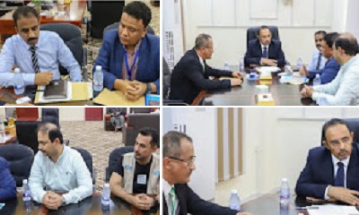 محافظ حضرموت يبحث تحضيرات ائتلاف الخير لتدشين مشاريع تخدم 6 مديريات وتستهدف 2500 مستفيد