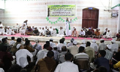 حضرموت : اختتام الموالد النبوية الشريفة ومجلس الوعظ والتذكير بمديرية الريدة وقصيعر