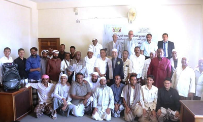 شعبة استئناف سيئون تقيم حفل توديعي لفضيلة القاضي محمد فرج سبيتي وترحيبي بالقاضي علي عبده هائل