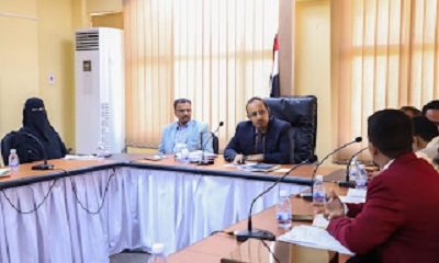 المدير العام للإدارة العامة لبحوث التنمية الإدراية والتدريب بساحل حضرموت يشيد بمخرجات اللقاء مع سيادة محافظ حضرموت