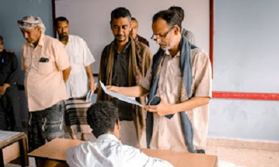 بحضور مدير عام المديرية .. مدارس بروم ميفع تدشن اختبارات الفصل الدراسي الأول