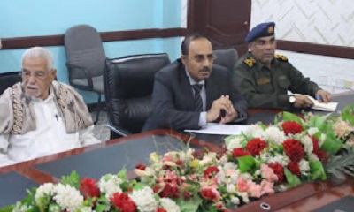 لقاءٌ بالمكلا لقيادات السلطة التنفيذية والقضائية والأمن يناقش سبل تعزيز انفاذ القانون وحقوق الأفراد وحرياتهم