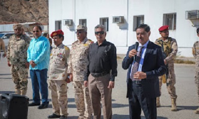 اللواء الركن البحسني يطلع على جاهزية لواء الشرطة العسكرية بالمنطقة العسكرية الثانية واللواء الأول حرس رئاسي