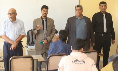 وزارة التعليم العالي والبحث العلمي تدشن امتحانات المفاضلة لمنح التبادل الثقافي للدراسة بالخارج بالمكلا