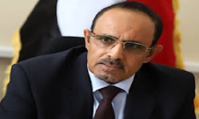 محافظ حضرموت يتوجّـه الى عدن لمتابعة قضايا المحافظة - يلتقيه خلالها فخامة الرئيس ورئيس الوزراء