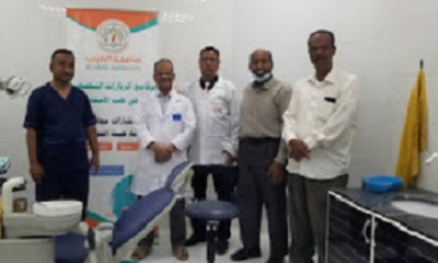 الدكتور باسلامه يختتم أعمال عيادته الطبية بهيئة مستشفى سيئون