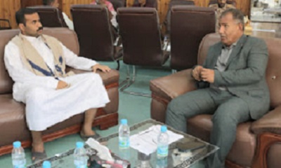 الوكيل العامري يطلع على أوضاع مديرية العبر