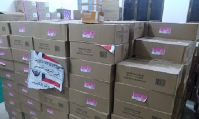 مديرية رماة تتسلم كمية من الادوية هدية من دولة الكويت الشقيقة