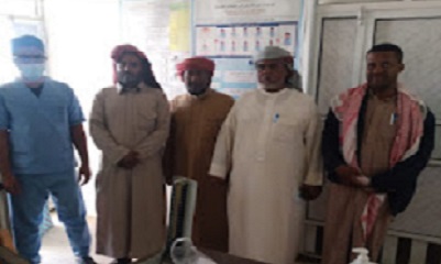 مدير عام مديرية رماه يزور مستشفى رماه الريفي