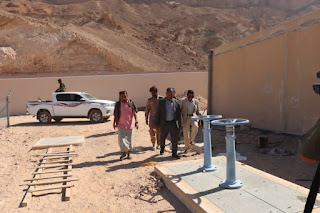 الوكيل العامري يناقش إجراءات إعادة تأهيل عقبة عشعش بالخط الدولي الممتد الى منذ شحن