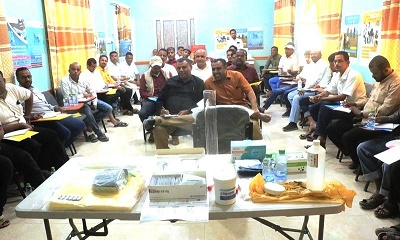 اختتام الدورة التدريبية لفرق الاستجابة السريعة بحضرموت الوادي والصحراء حول الفحص السريع لكوفيد – 19 وطريقة جمع وحفظ العيّنات