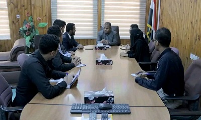 وكيل وادي حضرموت يطلع على أنشطة الاتحاد العام لطلاب جامعة سيئون